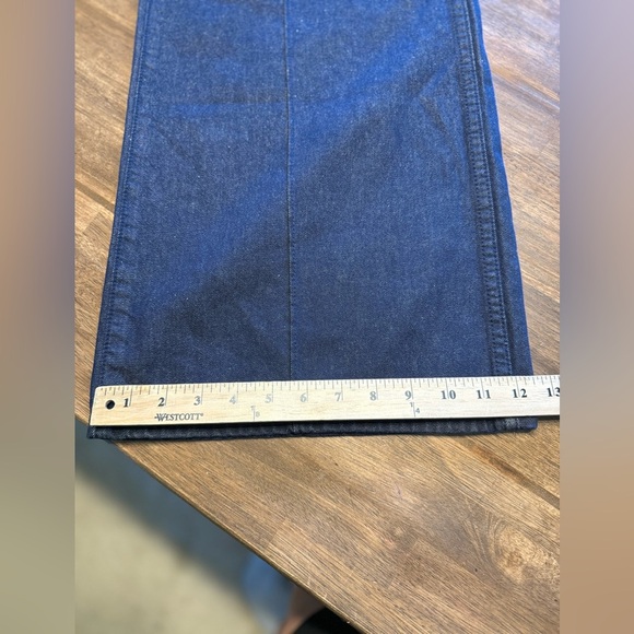 Rolla’s Chambray Studio Flare High Rise Jeans Woman’s SZ 32 Baggy Wide Leg New - Picture 12 of 12